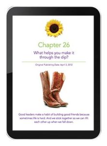 Chapter 26 in our eBook is about finding our confidence again.