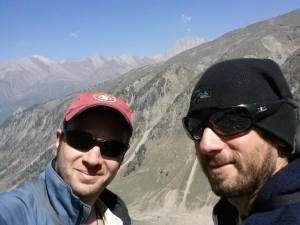 Michael and Jeremy in Kashmir