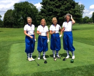 This cute foursome won the Payne Stewart contemporary team Fashion award.