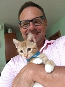 Today, I am choosing to be happy. My pal Ralphie helps me make that decision every morning.