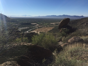 The view from the top of Dove Mountain is a great place to reflect ahead about the future.