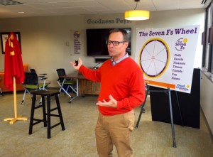 Rehearsal in the Aspiration Suite in our offices helped build my confidence.