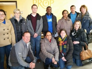 Gary and his Medtronic team participate in a service event once a quarter as a way of spreading goodness in the workplace.