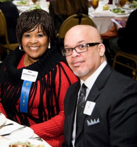 Rita and her husband, Eric Mills, at the Nashville Business Journal’s Women of Influence Award banquet