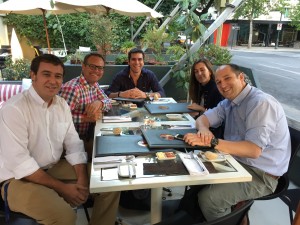 An elegant dinner on the street in Santiago, Chile, helped us build fast friendships over Chilean beef and stories of goodness.