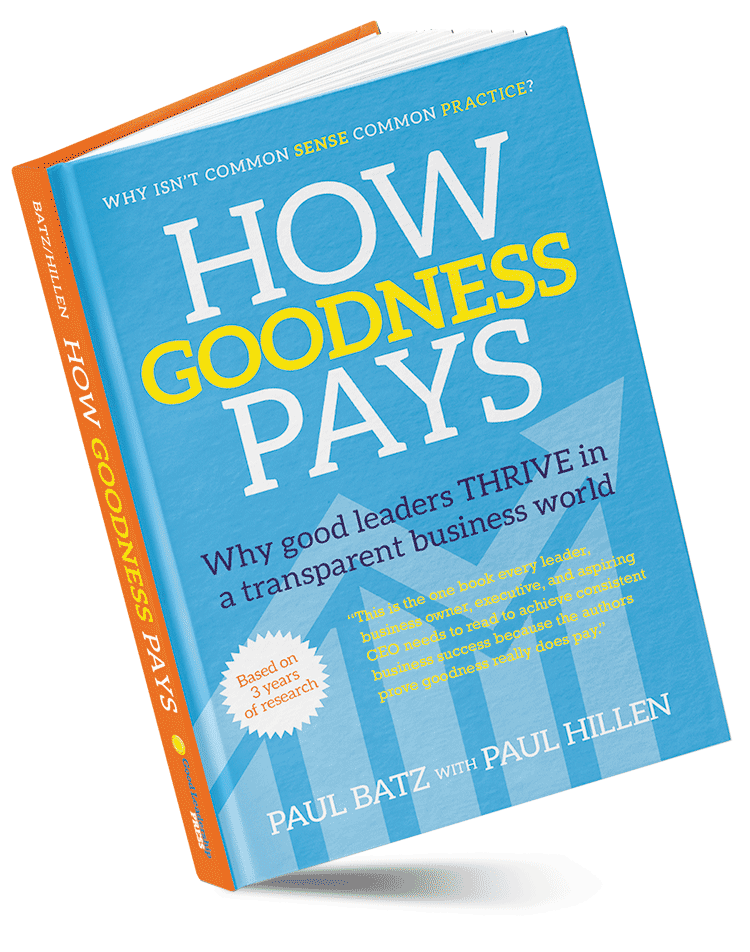 How Goodness Pays Book